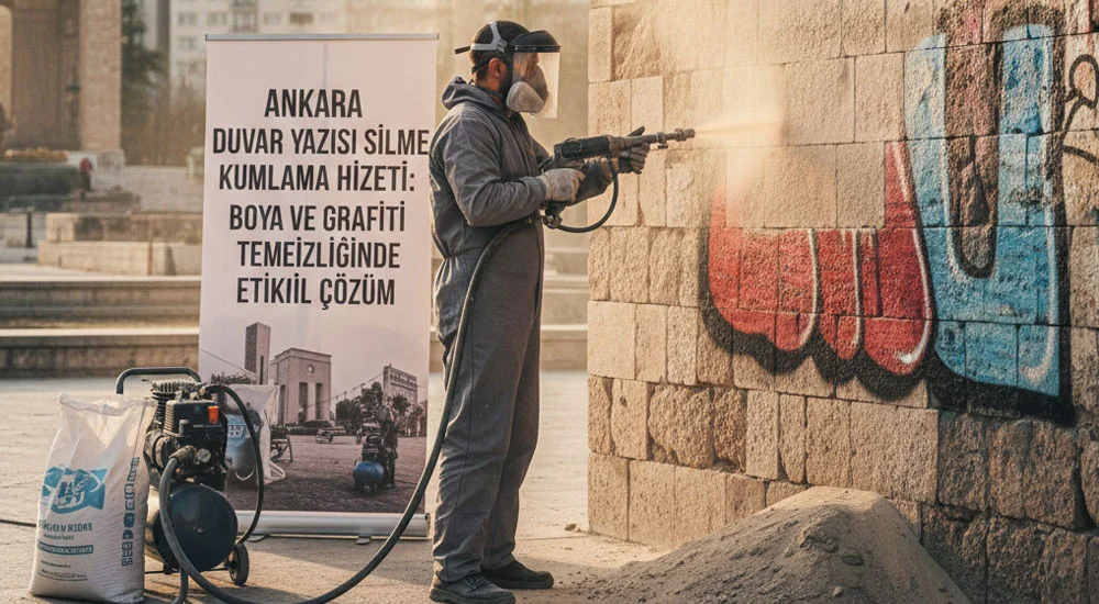 Ankara Duvar Yazısı Silme Kumlama Hizmeti: Boya ve Grafiti Temizliğinde Etkili Çözüm