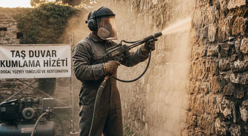 Ankara Taş Duvar Kumlama Hizmeti: Doğal Yüzey Temizliği ve Restorasyon Rehberi
